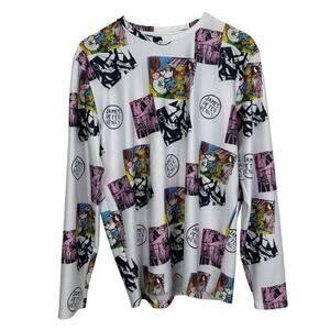 Swimnista x James Peter Henry Good Vibes Rashguard Art‎ Toss Shirt NWT